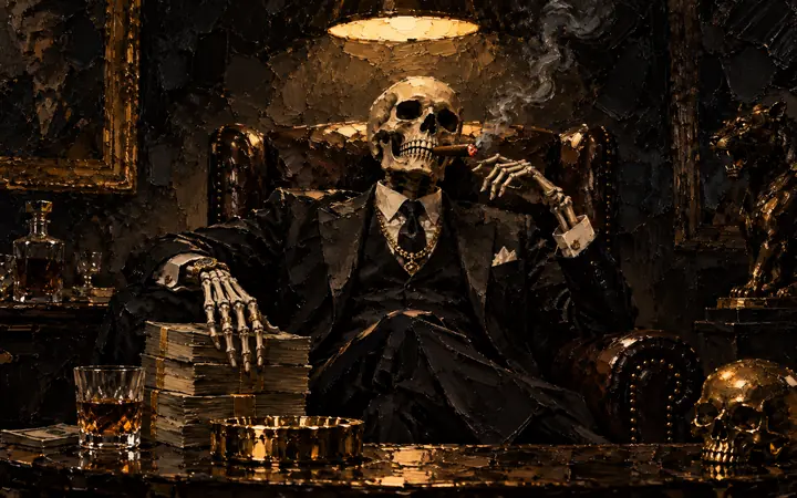 The Don: He kept the chair. And the money.